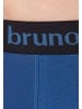 Bruno Banani Retro Short / Pant Flowing in Jeansblau / Schwarz