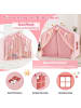 COSTWAY Spielhaus Kinder Indoor in Rosa