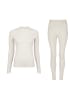 DANISH ENDURANCE Baselayer-Set Core Merino in offwhite