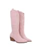 Ital-Design Stiefel in Rosa