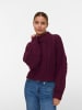 Vero Moda Strickpullover in Winetasting