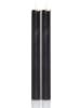 STAR Trading LED Stabkerzen Flamme 2er-Set aus Wachs in Schwarz
