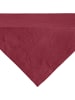 Erwin Müller Jacquard, Baumwollmischung Mitteldecke Arnsberg in rot