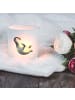 Mr. & Mrs. Panda Kerzenhalter Pinguin Lachen ohne Spruch in Transparent