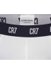 CR7 Slip 3er Pack in Weiß/Grau/Dunkelblau