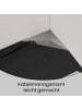 VASAGLE Eckschreibtisch Barnet in Schwarz - (B)140 x (H)76 x (T)140 cm