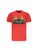 cavalli CLASS Rot Baumwolle Herren T-Shirt