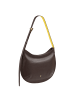 DuDu Hispani Schultertasche Leder 34 cm in coffee brown