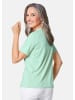 GOLDNER Kurzgröße:  Knitterarmes Shirt mit Elasthan in mintgrün