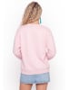 IZIA Women Sweatshirt in Light Rose