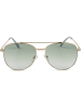 styleBREAKER Piloten Sonnenbrille in Gold / Grün Verlauf