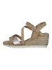 Tom Tailor Sandalen in Sand