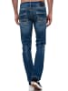 Rusty Neal Jeans Hose "NEW YORK" Dark Blue Used Regular Fit in Dunkel Blau