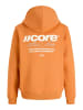JACK & JONES Junior Kapuzenpullover in Tomato Cream