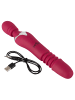 Javida Massagestab Warming & Thrusting Vibe in rot