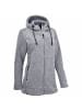 Maul Sport Polar-Strickfleecejacke Wilde Kaiserin in Hellgrau