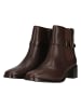 Clarks Ankle Boots Wreen Buckle in 5228 Dark Brown Lea