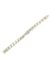 Adeliás Unisex Armband – Gliederarmband aus Edelstahl 21,5 cm in gold