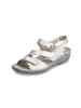 VITAFORM Softnappaleder Sandalen in offwhite/metallic