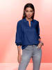 Heine Schlupf-Bluse in royalblau
