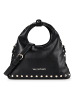 Valentino Florayne Handtasche Leder 31 cm in nero