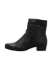 rieker Lagro Lederstiefelette Schwarz