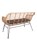 ebuy24 Gartensofa Tiril Natur 68 x 126 cm