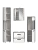 ebuy24 Badmöbelset Kojak Weiß 171 x 37 cm