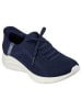 Skechers Sportlicher Slipper in blau