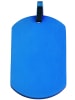 Adeliás Unisex Anhänger aus Edelstahl in blau