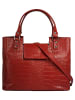Cluty Handtasche echt Leder in rot