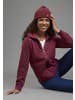 OCEAN SPORTSWEAR Sweatjacke in bordeaux