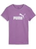 Puma T-Shirt "ESS No.1 Logo Heather Tee" in Lila