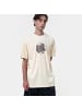 Santa Cruz T-Shirt "Flash Stacked Dot Front T-Shirt" in Braun