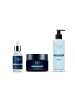 Dr H 3-tlg. Set: Kollagen-Serum, Nachtcreme & straffender Reiniger 200 ml