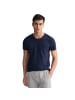 Gant T-Shirt 4er Pack in Marineblau/Weiß