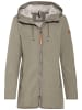 Camel Active Langer Windbreaker aus recyceltem Polyester in Khaki