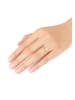 Elli Ring 925 Sterling Silber Kreuz in Gold