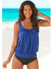 LASCANA Oversize-Tankini in blau