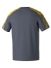 erima Herren T-Shirt in slate grey/gelb