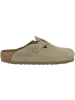 Birkenstock Clogs Boston Veloursleder normal in beige