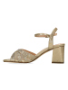 LAURA VITA Sandalette in gold