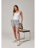 SNOCKS Sweatshorts Damen aus Bio-Baumwolle in Hellgrau