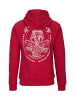 Replay Kapuzensweatshirt Cotton Fleece in rot