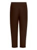 CARTOON Leinenhose unifarben in Dunkelbraun