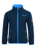 Trollkids Fleece Jacke "Oppdal XT" in Marineblau / Mittelblau