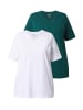 Ulla Popken Shirt in smaragdgrün