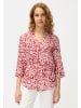 LASCANA Schlupfbluse in bordeaux leo