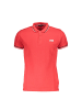 cavalli CLASS Rotes Baumwoll-Polohemd