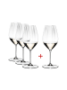 RIEDEL Glas 4er Set Riesling Weingläser Performance 623 ml in transparent